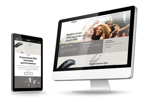 Oticon website