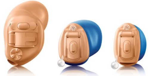 Custom ITE hearing aids