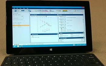 Noah 4 running on a Microsoft Surface Pro tablet