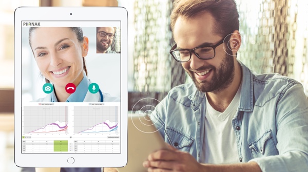 People with hearing loss can now have their hearing aids adjusted in real-time with built-in video conferencing