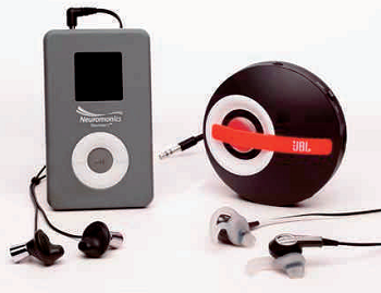 Nueromonics Sanctuary and headphones