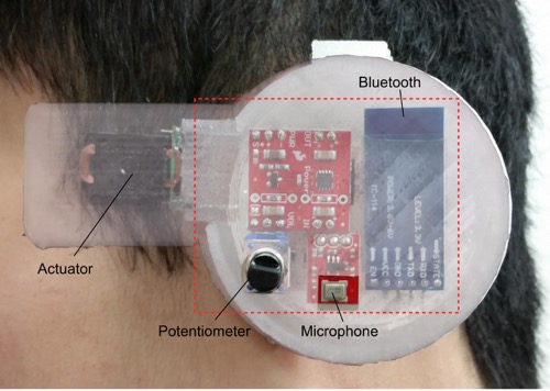 An earable sensor can track core body temperature continuously