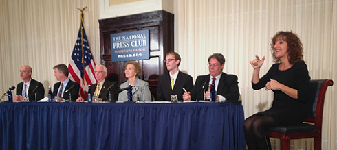 Panel at the table
