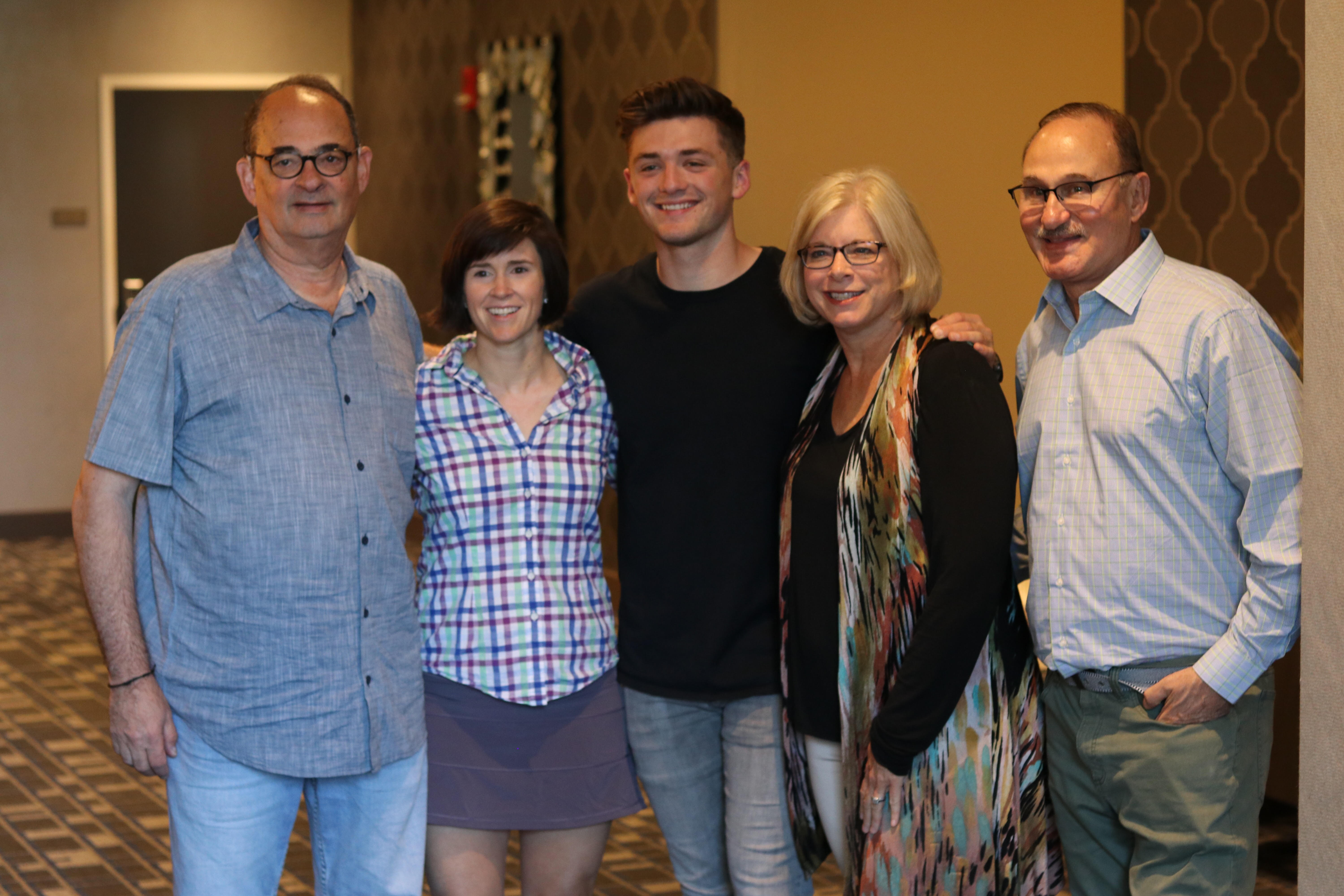 Jonathan Hutcherson at the 2019 AG Bell Leadership Opportunities for Teens program