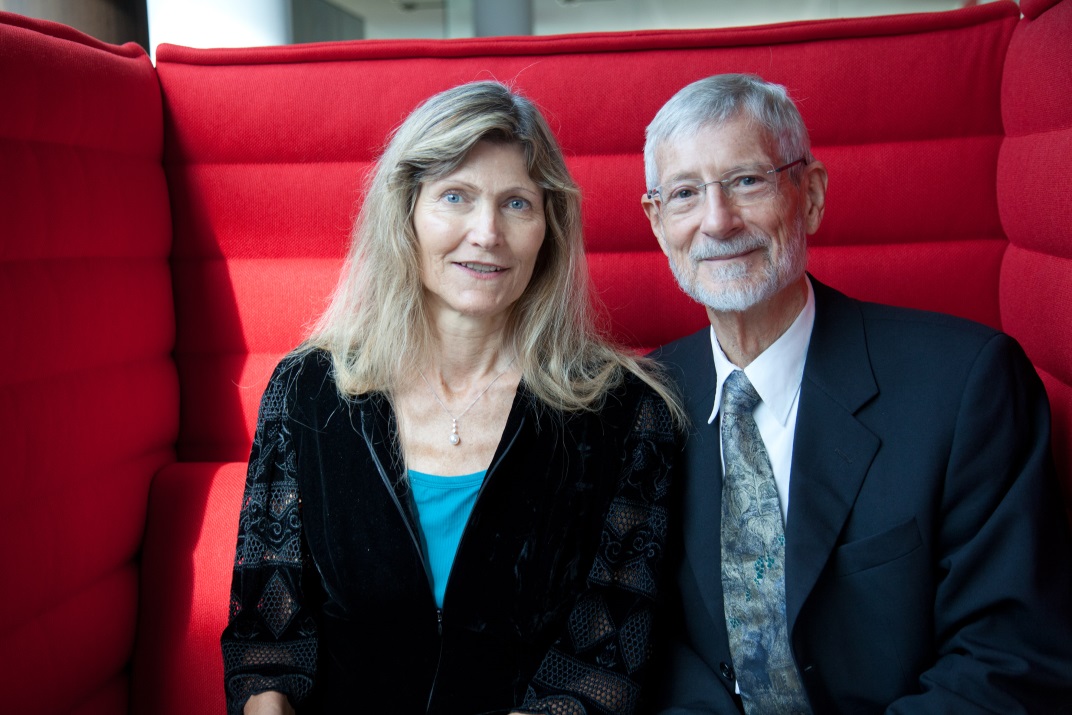 Ingeborg Hochmair and Professor Erwin Hochmair