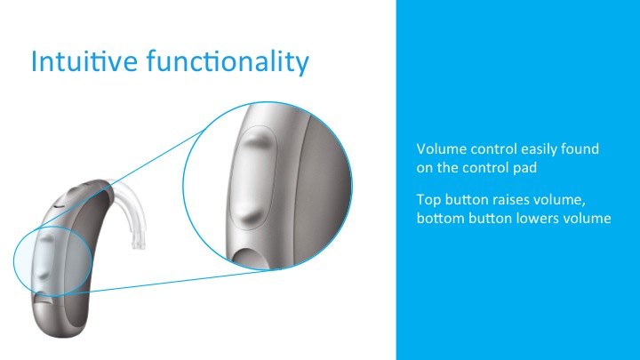 Volume control buttons