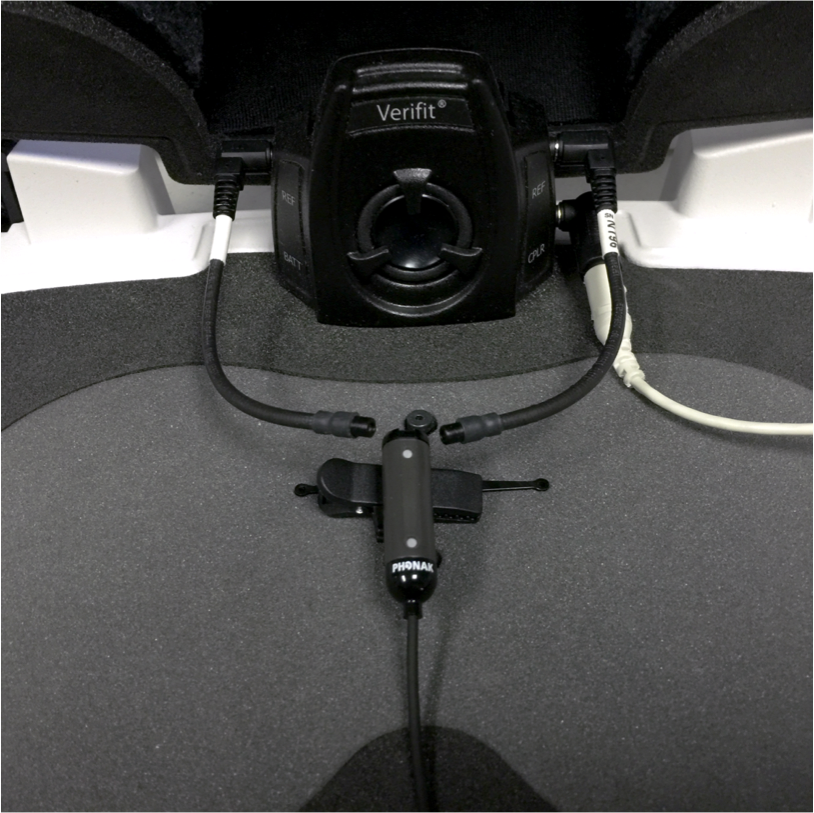 Transmitter microphone setup