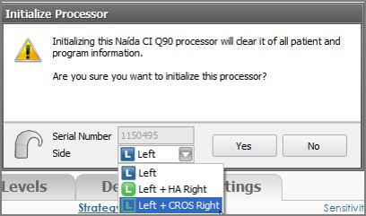 CROS initialization for Na&iacute;da CI