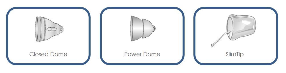 Earpiece options