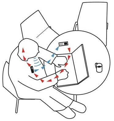 DM90 microphone streaming a cell phone conversation