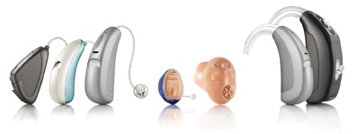 Unitron full line-up of styles including the new Moxi Dura RIC and the new BTE for the Quantum family