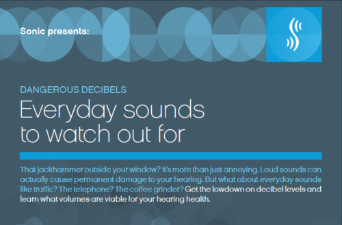Dangerous Decibels infographic