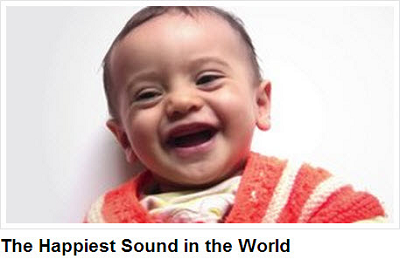 baby laughing