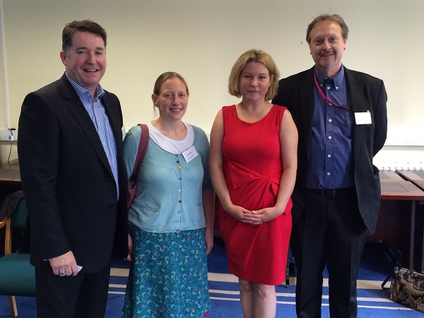Joe Bradley, Rachel Fellowes, Lorraine Murphy and Gary Norman