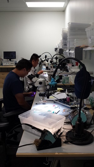 Hansaton's new production lab