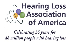 The Hearing Loss Association of America logo