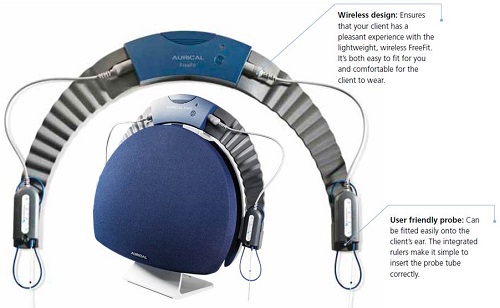 AURICAL PMM unit with collar and speaker