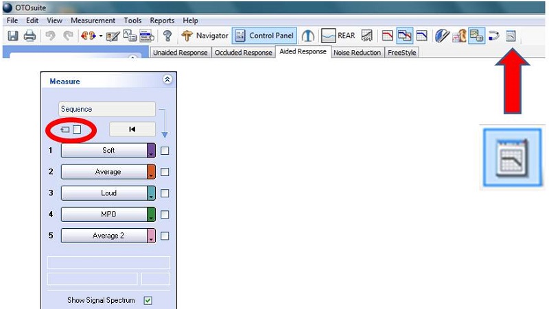 Continuous loop selection to make changes in real time