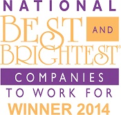 2014&rsquo;S BEST AND BRIGHTEST COMPANIES TO WORK FOR logo