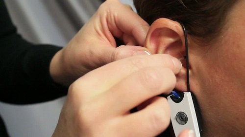 Screenshot from video showing Real Ear Fit in action