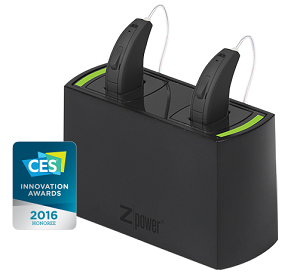 CES 2016 Innovation Awards Honoree for the ZPower Rechargeable System for Hearing Aids
