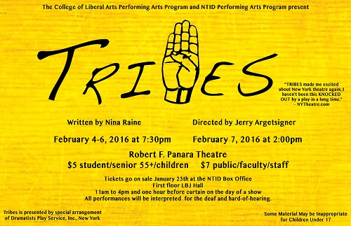 Tribes flyer