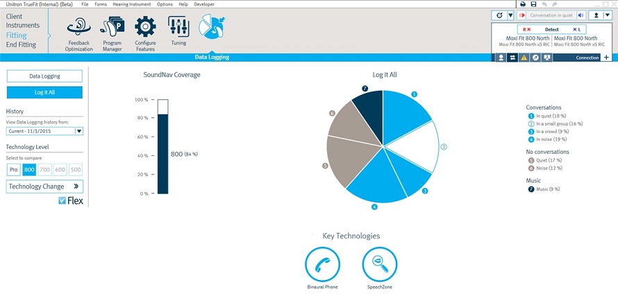 TrueFit 3.1 screen shot