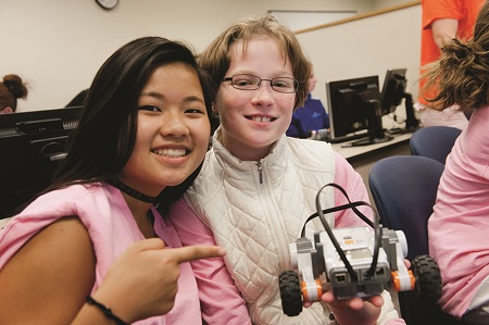 RIT/NTID has received a grant from Motorola Solutions Foundation to help fund the Tech Girlz and Tech Boyz outreach programs