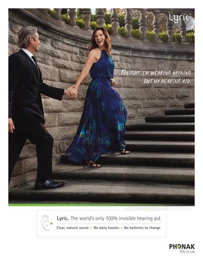 Phonak Lyric ad