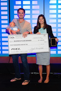 Jasmine Wilson with first place honors and a $5,000 cash grant