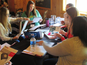 Audiology students and recent graduates at Eriksholm Summer Camp