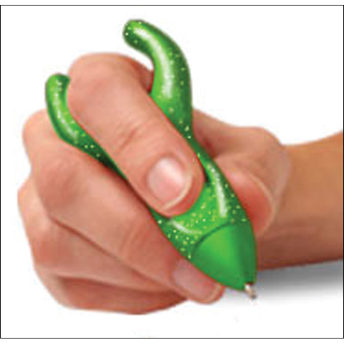 Twist 'n Write pencil held in a hand