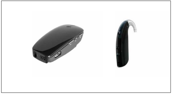 ReSound Mini Mic and ReSound LiNX&sup2; behind-the-ear hearing aid