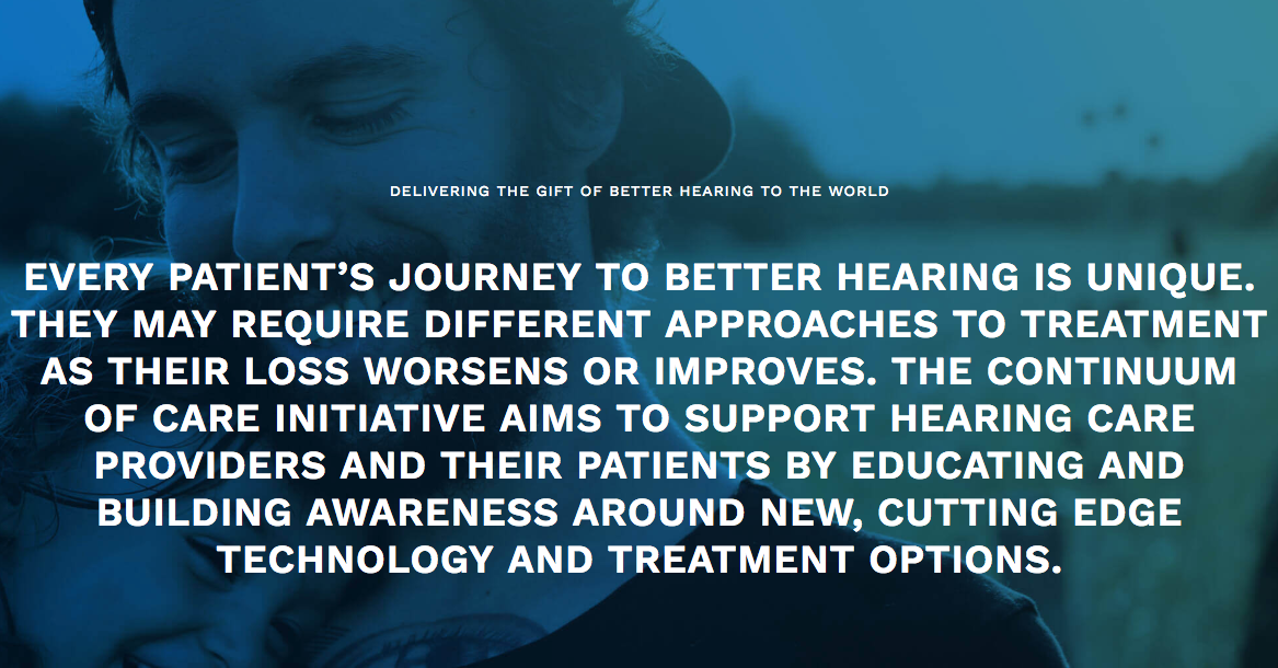 Hearing aid ad