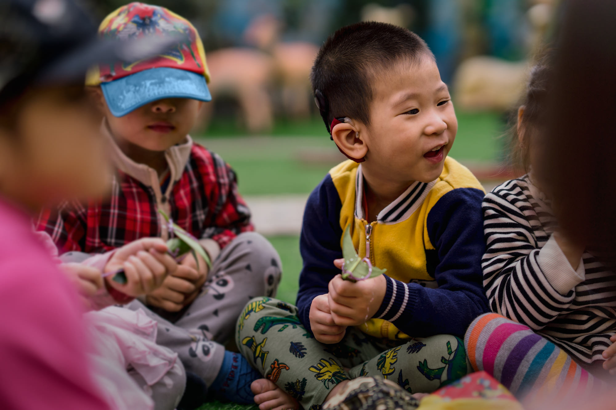 Children sitting