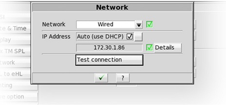wired set up on Audioscan devices