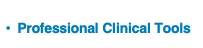 professional clinical tools