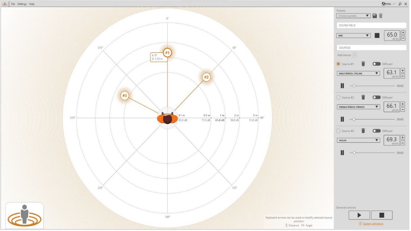 Symphonia software main view