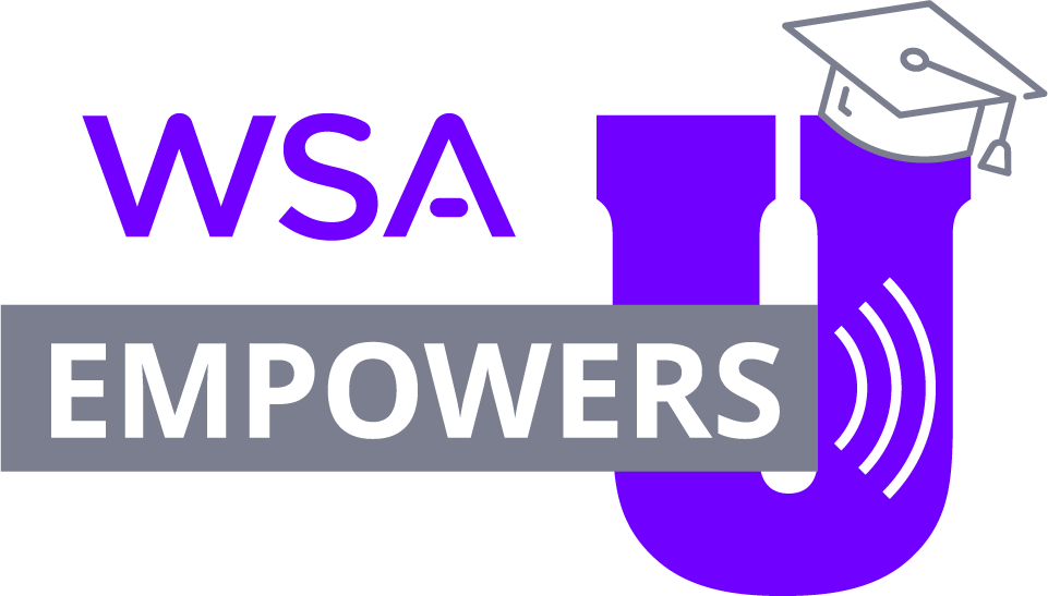 WSA Empowers U logo 
