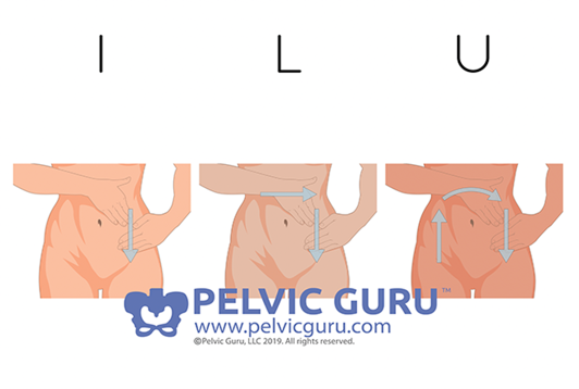 Graphic of "I love you" massage