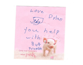 Dylan's note