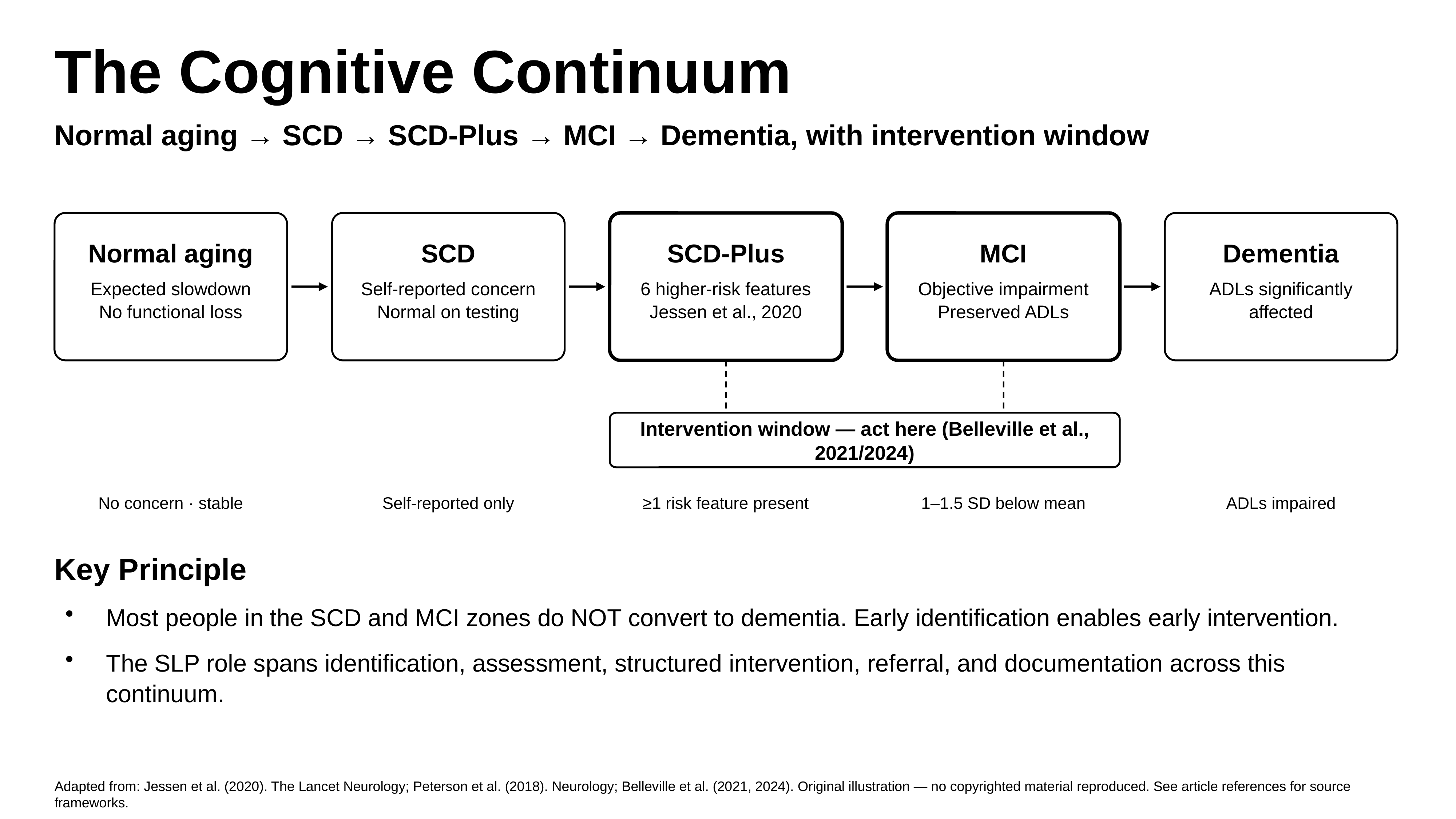 The Cognitive Continuum