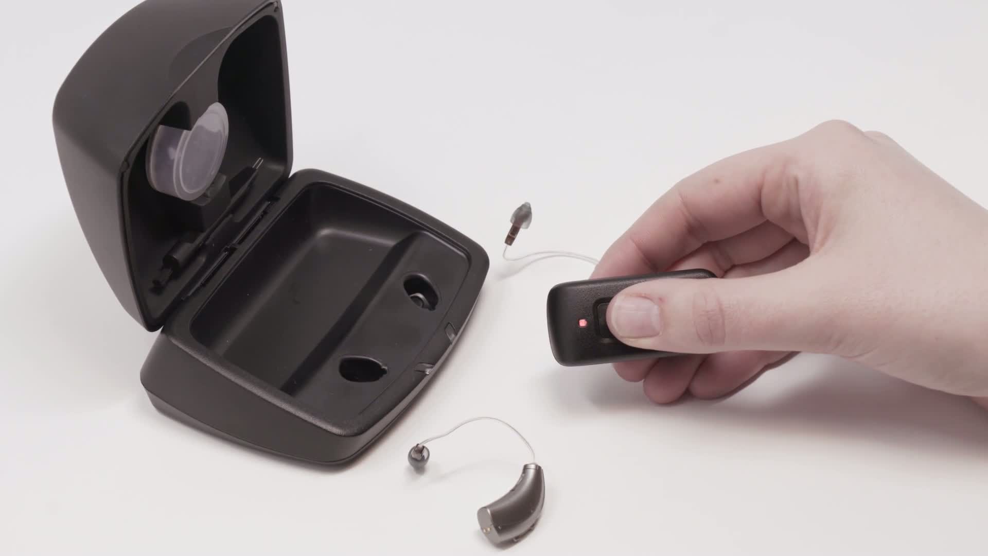 Screenshot from video showing the pairing process