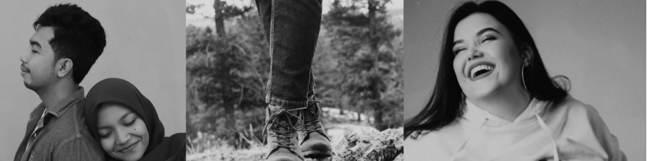 Pictures of people practicing wellness